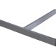 Трапезна маса DKD Home Decor, Сив, Дървен, MDF, 161.5 x 81.5 x 78 cm