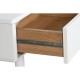 Маса за кафе Home ESPRIT Бял Естествен Полиуретан Дървен MDF 120 x 60 x 40 cm