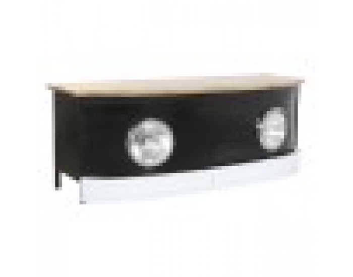 Маса за кафе DKD Home Decor Черен 120 x 45 x 45 cm Желязо Дърво манго