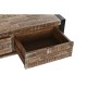Маса за кафе DKD Home Decor Метал Aкациево дърво (110 x 60 x 40 cm)