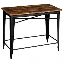 Трапезна маса Home ESPRIT Дървен Метал 120 x 66 x 102 cm - Seturi mese și scaune