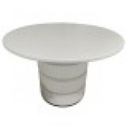 Трапезна маса Home ESPRIT Бял Cмърч Дървен MDF 120 X 120 X 80 cm - Seturi mese și scaune