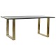 Трапезна маса DKD Home Decor 180 x 89 x 75 cm Метал Дърво манго