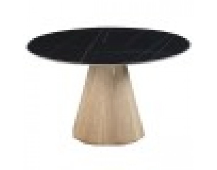 Трапезна маса Home ESPRIT Керамика Дървен MDF 120 x 120 x 75 cm