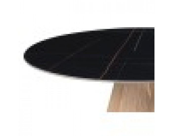 Трапезна маса Home ESPRIT Керамика Дървен MDF 120 x 120 x 75 cm