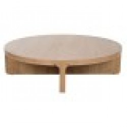 Маса за кафе Home ESPRIT Естествен tammepuit 121 x 121 x 32 cm - Seturi mese și scaune