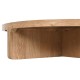 Маса за кафе Home ESPRIT Естествен tammepuit 121 x 121 x 32 cm