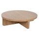 Маса за кафе Home ESPRIT Естествен tammepuit 121 x 121 x 32 cm