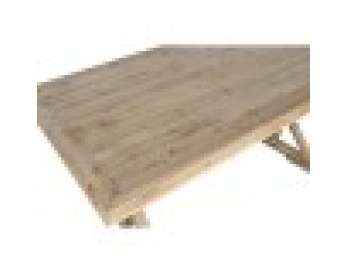 Трапезна маса Home ESPRIT Естествен Дървен 200 x 100 x 80 cm