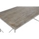 Трапезна маса Home ESPRIT Бял Желязо Дърво манго 160 X 90 X 80 cm