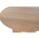 Трапезна маса Home ESPRIT Естествен дърво Минди 150 x 150 x 75 cm