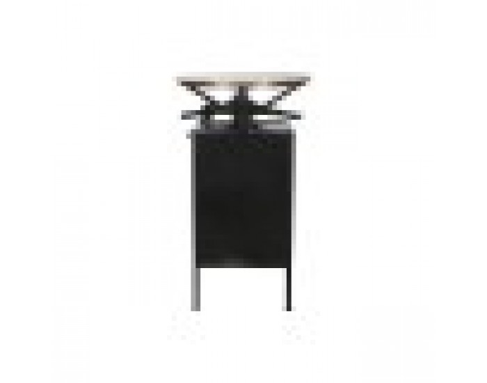 Помощна маса Home ESPRIT Кафяв Черен Желязо Дърво манго 116 x 72 x 110 cm