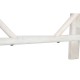 Трапезна маса Home ESPRIT Бял Дърво манго 213,4 x 96,5 x 76,2 cm