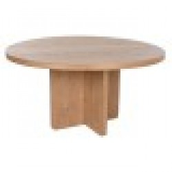 Трапезна маса Home ESPRIT Естествен tammepuit 152 x 152 x 78 cm - Seturi mese și scaune