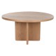 Трапезна маса Home ESPRIT Естествен tammepuit 152 x 152 x 78 cm