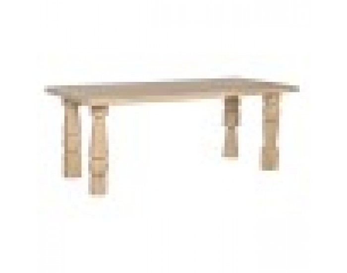 Трапезна маса Home ESPRIT Естествен Дърво манго 200 x 90 x 76 cm