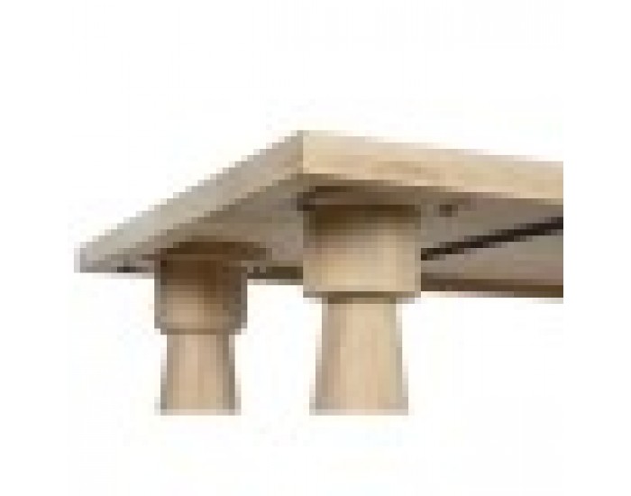 Трапезна маса Home ESPRIT Естествен Дърво манго 200 x 90 x 76 cm