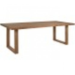 Трапезна маса Home ESPRIT тиково дърво 220 x 100 x 76 cm - Seturi mese și scaune