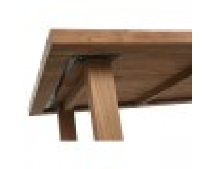 Трапезна маса Home ESPRIT тиково дърво 220 x 100 x 76 cm