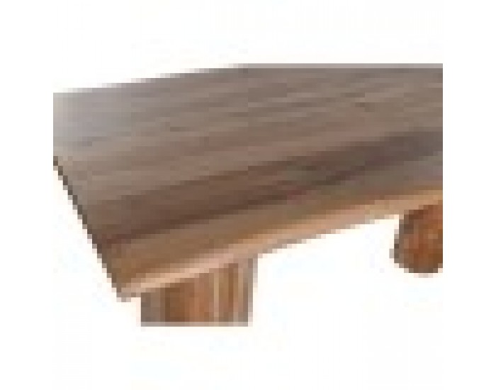 Трапезна маса Home ESPRIT Кафяв Естествен Aкациево дърво 200 x 100 x 76 cm