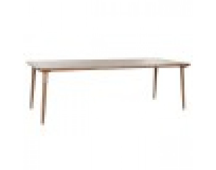 Трапезна маса Home ESPRIT Светло кафяв Aкациево дърво 250 x 100 x 77 cm