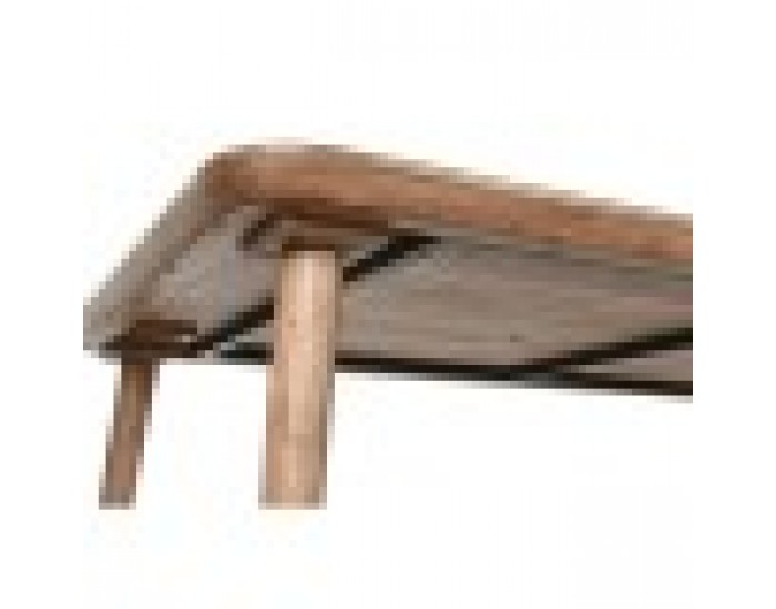 Трапезна маса Home ESPRIT Светло кафяв Aкациево дърво 250 x 100 x 77 cm