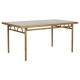Комплект от маса с 4 стола Home ESPRIT Алуминий 160 x 90 x 75 cm (5 Части)