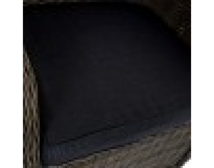 Комплект от маса с 6 стола DKD Home Decor Стомана Pатан (7 pcs)