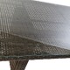 Комплект от маса с 6 стола DKD Home Decor Стомана Pатан (7 pcs)