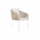 Комплект от маса с стола DKD Home Decor Бежов 78 cm 163 x 95 x 6 cm