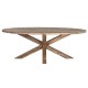 Трапезна маса Home ESPRIT тиково дърво 220 X 120 X 78 cm