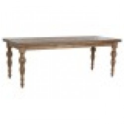 Трапезна маса Home ESPRIT тиково дърво 220 x 90 x 78 cm - Seturi mese și scaune