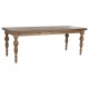 Трапезна маса Home ESPRIT тиково дърво 220 x 90 x 78 cm