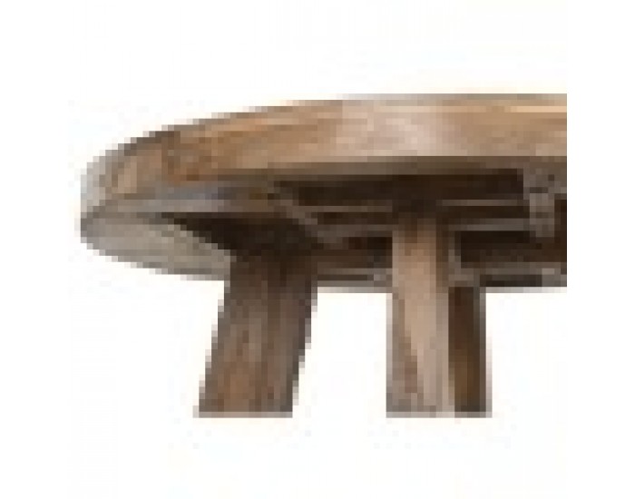 Трапезна маса Home ESPRIT тиково дърво 160 X 160 X 78 cm