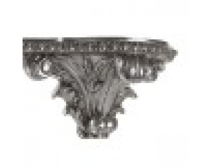 Рафтове DKD Home Decor Сребрист 37,5 x 17 x 21 cm Смола