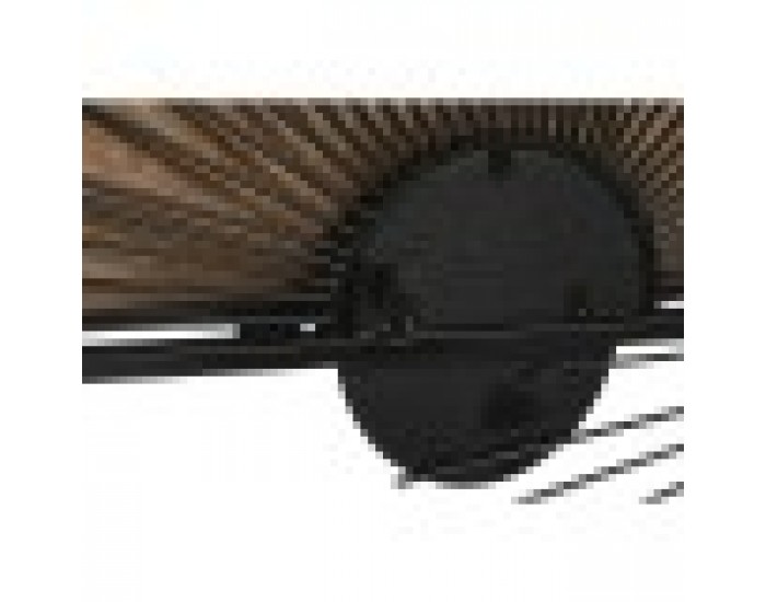 Лавица Home ESPRIT Черен Естествен Метал Дървен MDF 70 x 12 x 51 cm Стенен