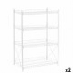 Лавица Confortime Метал Бял 52 x 34 x 86 cm (2 броя) - Etajere