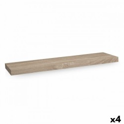 Рафтове Confortime Дървен MDF Кафяв 23,5 x 80 x 3,8 cm (4 броя) - Living