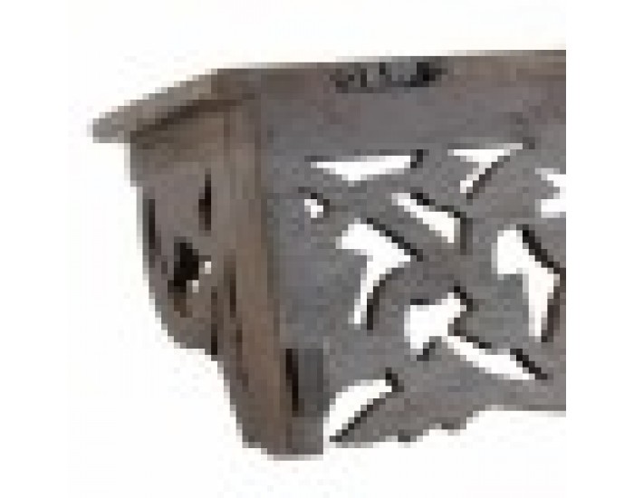 Рафтове Alexandra House Living Сив Дърво манго 15 x 13 x 60 cm