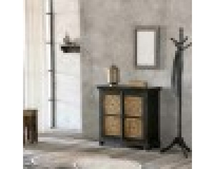 Рафтове Alexandra House Living Сив Дърво манго 15 x 13 x 60 cm