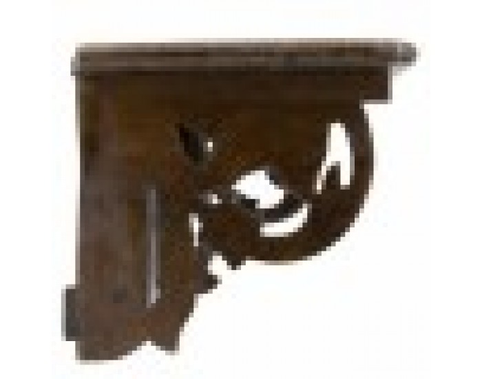 Рафтове Alexandra House Living Сив Дърво манго 15 x 13 x 60 cm