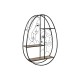 Лавица Home ESPRIT Черен Естествен Метал Дървен MDF 53 x 12,2 x 72 cm Стенен