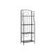 Лавица Home ESPRIT Черен Метал 60 x 27 x 160 cm