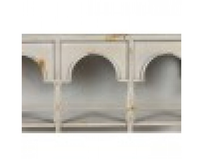 Лавица Home ESPRIT Бял Метал 60 X 20 X 70 cm