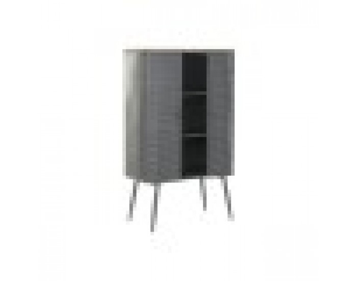 Лавица DKD Home Decor Метал Дървен (79 x 39 x 133 cm)