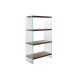 Лавица DKD Home Decor 80 x 40 x 150 cm Кристал Oрех Тъмно сив Дървен MDF