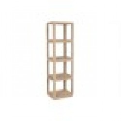 Лавица Home ESPRIT Естествен Дърво манго 45 x 35 x 160 cm - Etajere