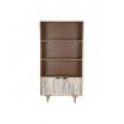 Лавица Home ESPRIT Бял Дърво манго 90 x 35 x 168 cm - Etajere