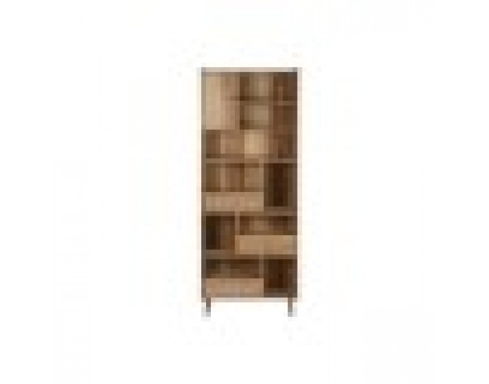 Лавица Home ESPRIT Естествен Aкациево дърво Дървен MDF 70 x 30 x 180 cm