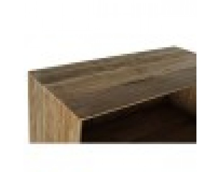 Лавица DKD Home Decor Кристал Естествен Рециклирано дърво 4 Рафтове (90 x 40 x 160 cm)